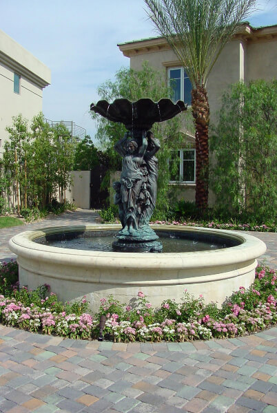 Sculpture design fountain